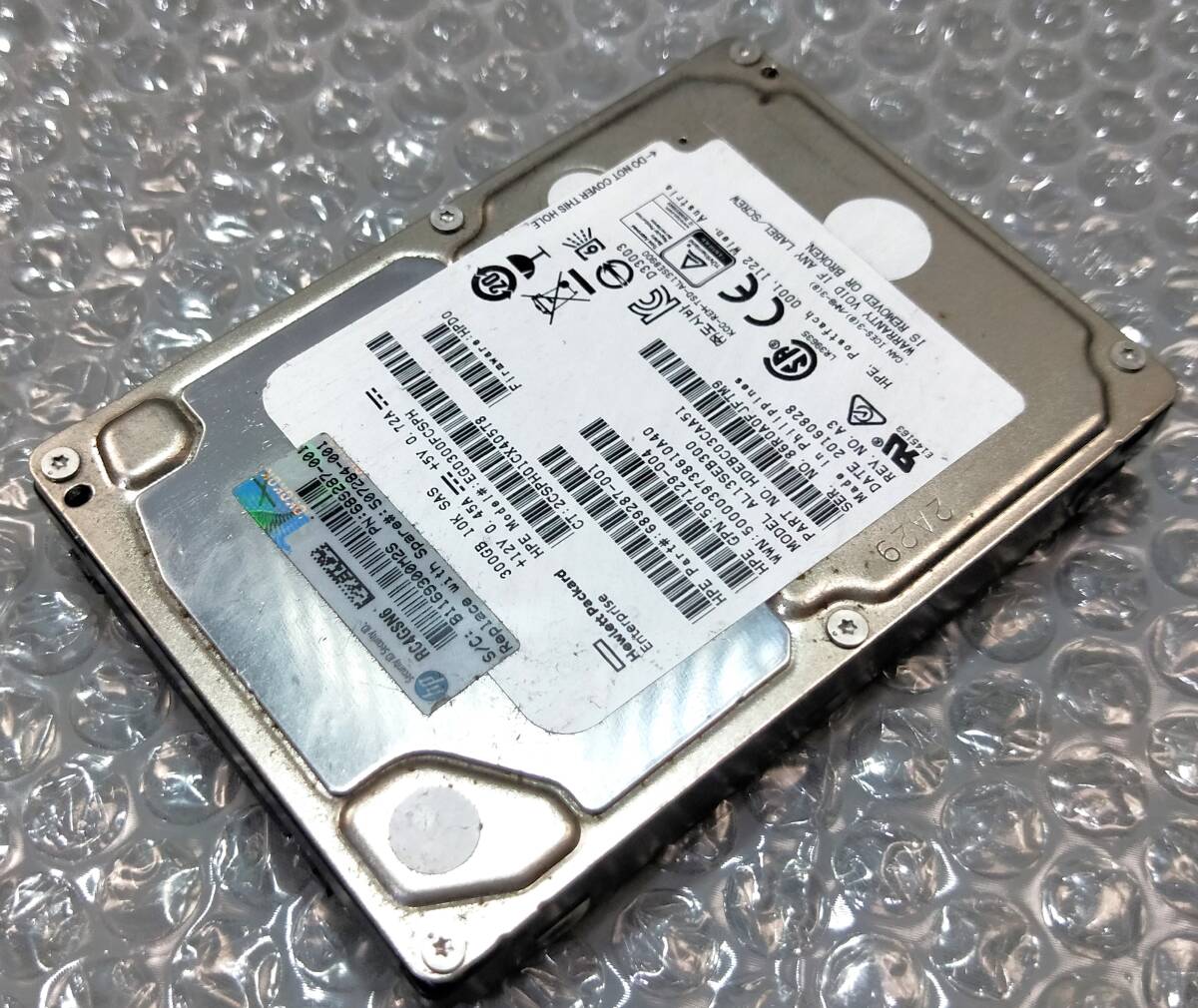 【中古パーツ】 2.5インチ AL13SEB300 10K SAS 300GB HDD 正常品 1台■ SAS 2227拍卖