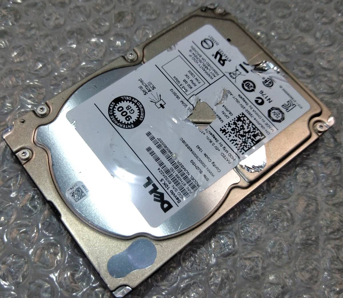 【中古パーツ】 2.5インチ ST9900805SS 10K.5 SAS 900GB HDD 正常品 1台■ SAS 2605拍卖