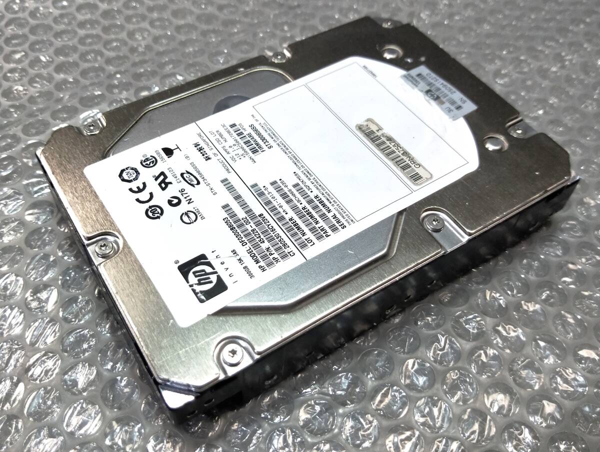 【中古パーツ】 3.5インチ HP DF0300B8053 15K SAS 300GB HDD 正常品 1台■ SAS 2039拍卖