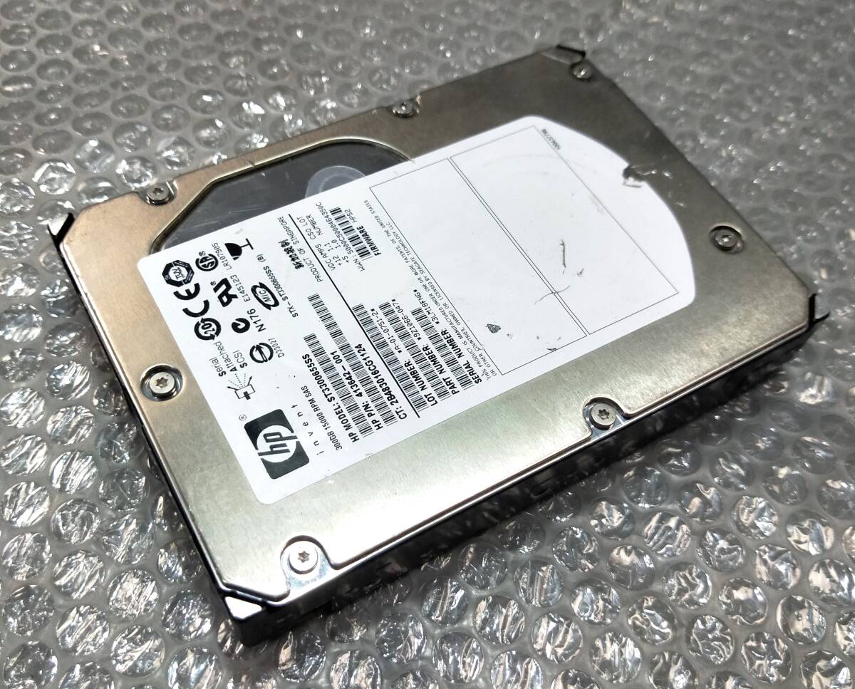【中古パーツ】 3.5インチ HP ST3300655SS SAS 300GB HDD 正常品 1台■ SAS 2034拍卖