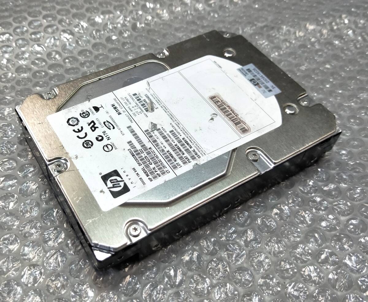 【中古パーツ】 3.5インチ HP DF0300B8053 15K SAS 300GB HDD 正常品 1台■ SAS 2075拍卖