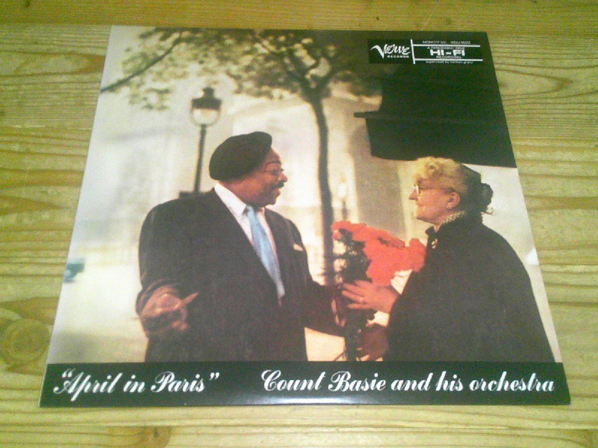 LP:COUNT BASIE AND HIS ORCHESTRA APRIL IN PARIS エイプリル・イン・パリ カウント・ベイシー拍卖