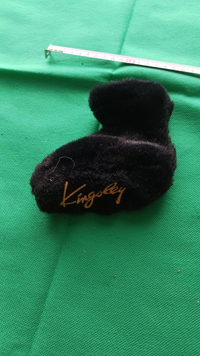 ★★Kings ley キングスレイ ボア素材 パターカバー(黒)E39拍卖