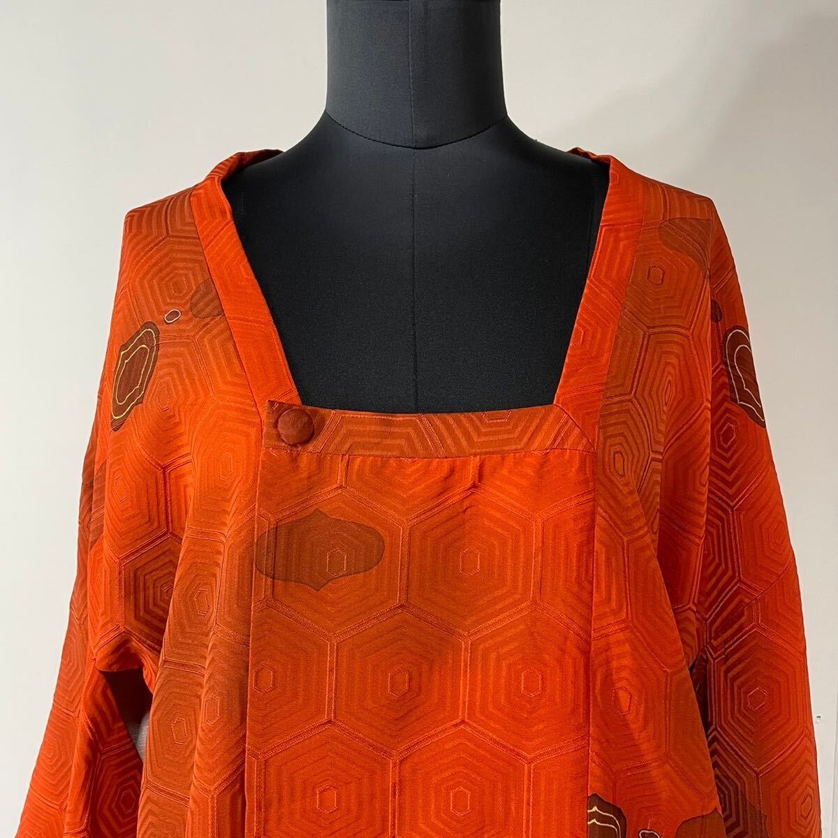 オリジナルきもの やまと謹製 オレンジ拍卖