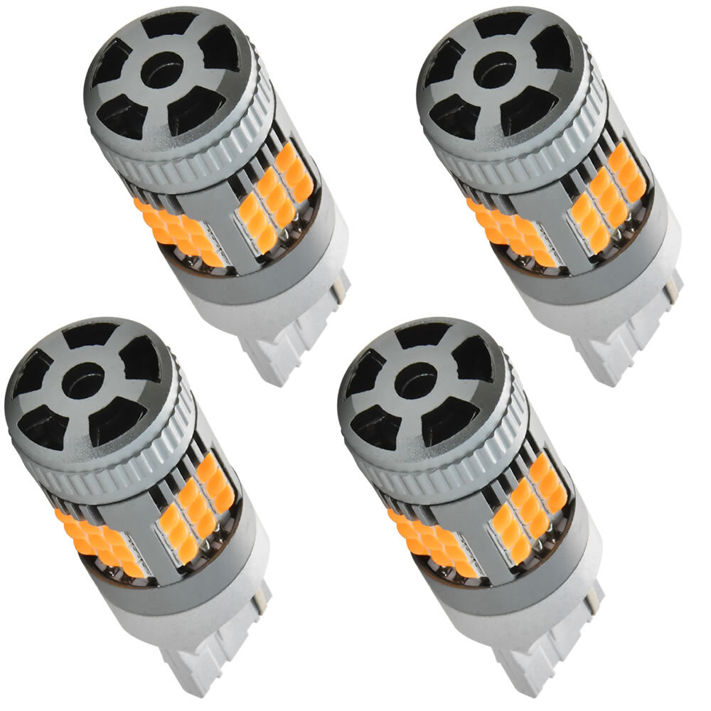B34A/B35A/B37A/B38A デリカミニ R5.5- LED ウインカー球 アンバー 4個セット 放熱ファン搭載 ハイフラ防止抵抗内蔵拍卖