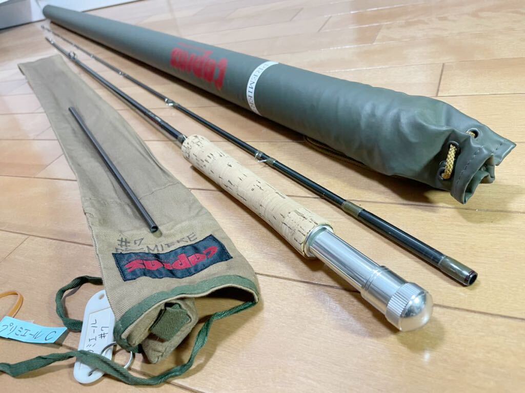 ★即決C!稀少 カプラス サセックス アルティスタ プリミエール 9'1 #7 美品! Ken Sawada Capras ARTISTA SUSSEX PREMIERE ケース袋付き★拍卖