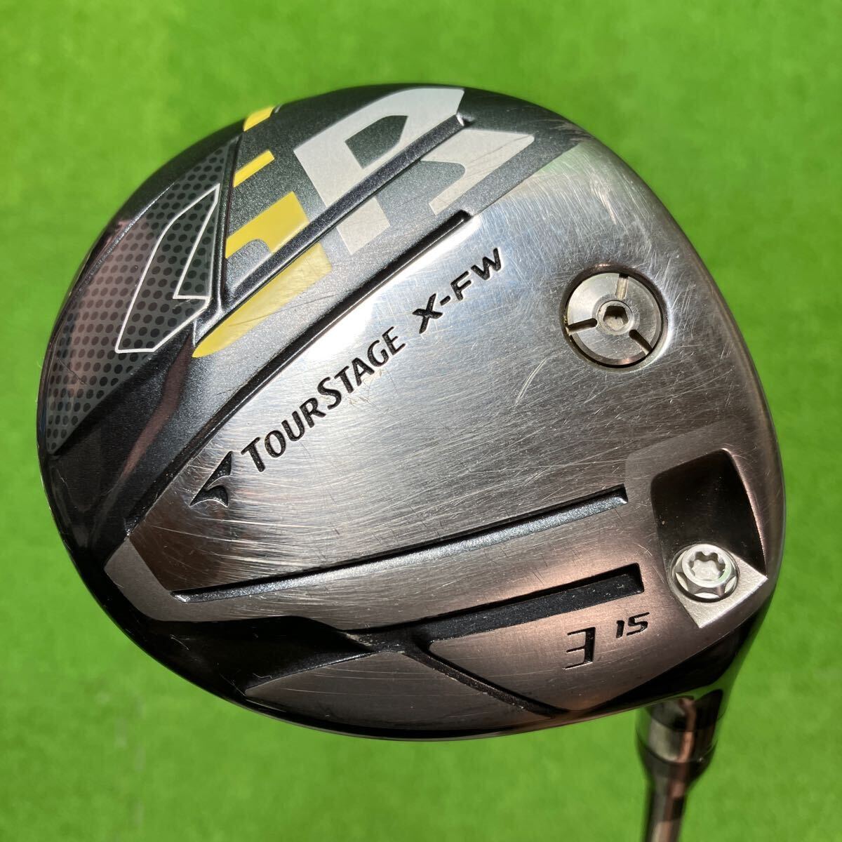 AF-126 TOURSTAGE ツアーステージ ブリヂストン X-FW GR フェアウェイウッド#3 15° オリジナルシャフト フレックスS 全国送料無料拍卖