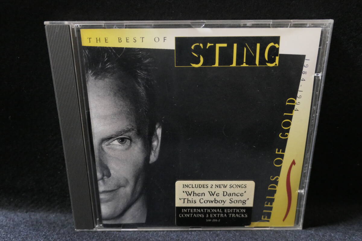【中古CD】STING / FIELDS OF GOLD THE BEST OF STING 1984-1994 / フィールズ・オブ・ゴールド ベスト・オブ・スティング / 0731454028622拍卖