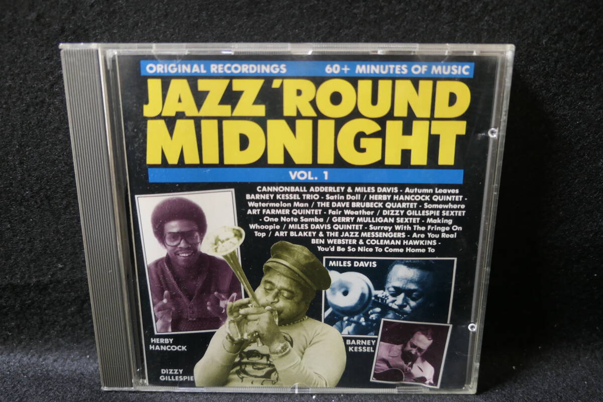 【中古CD】JAZZ 'ROUND MIDNIGHT VOL.1 / ORIGINAL RECORDINGS / RMN 73001 / 枯葉 サテン・ドール サムホエア 帰ってくれれば嬉しいわ拍卖