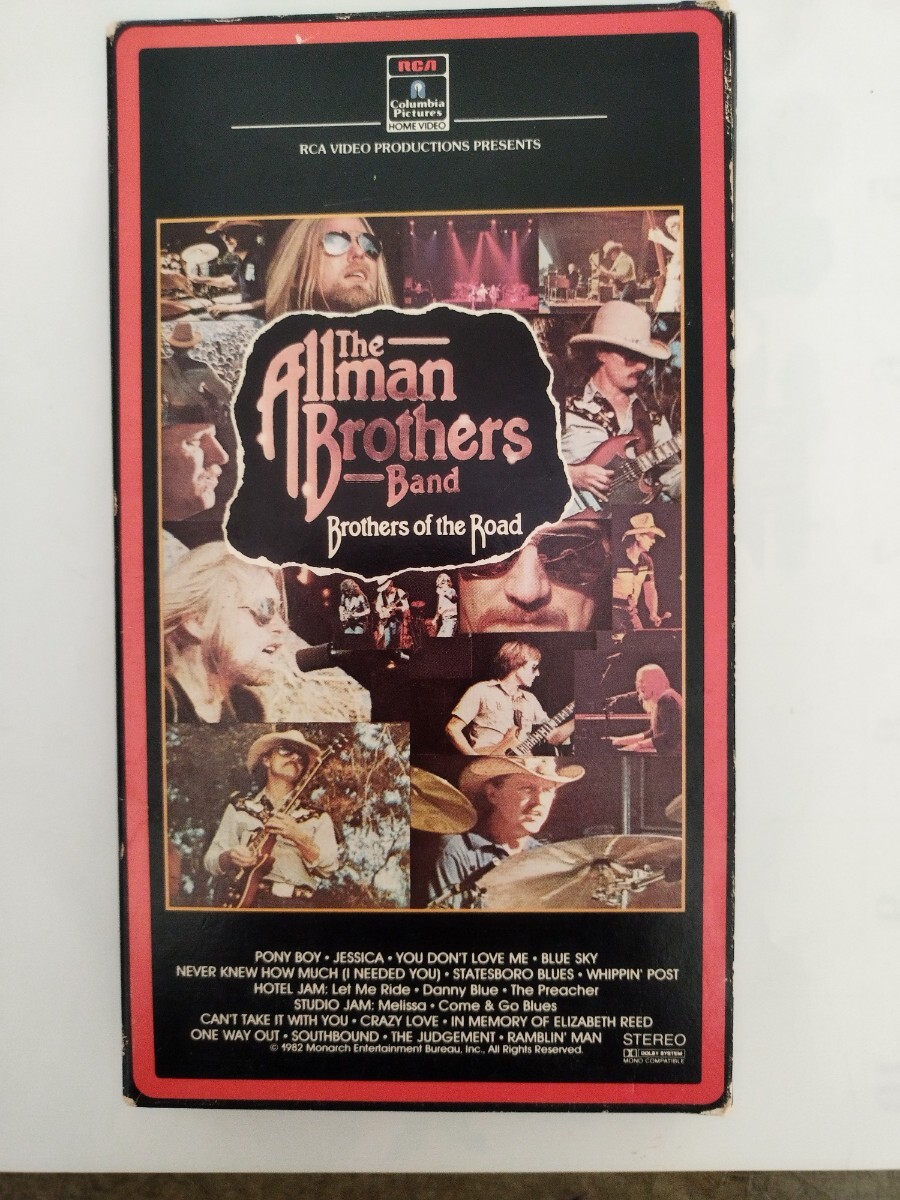 オ一ルマン・ブラザ一ズ・バンド/brotheres of the road VHSビデオ 中古輸入品拍卖