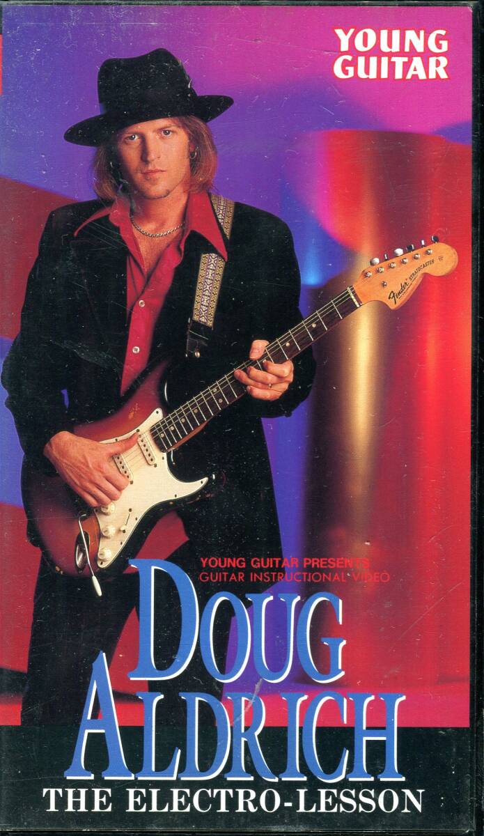 Doug Aldrich ダグ アルドリッチ GUITAR INSTRUCTIONAL VIDEO エレクトロレッスン ギター教則VIDEO TAB譜付 Whitesnake ホワイトスネイク拍卖