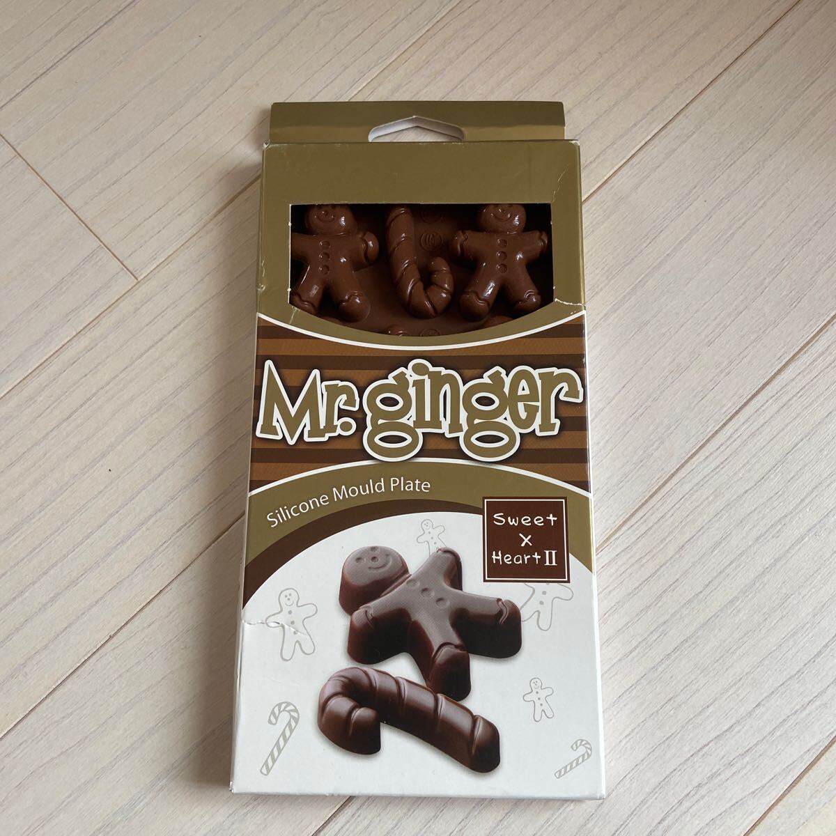 シリコーン モールドプレート ミスタージンジャー Mr.ginger パール金属株式会社 スィートクロスハートⅡ拍卖