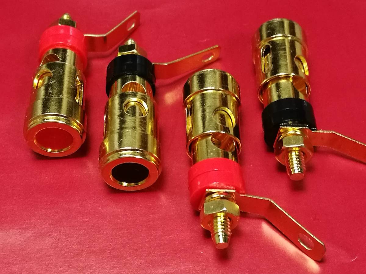 ♪♪JBLタイプのターミナルです!金メッキ大プロ用⑤♪♪拍卖