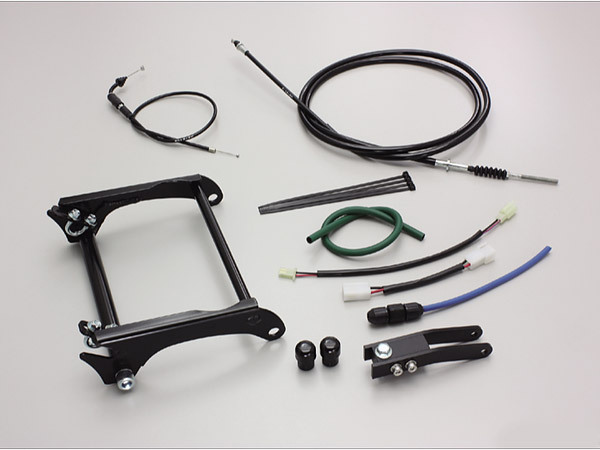 ハリケーン HURRICANE BW’S100 4VP3/4用 ロングホイールベース フルkit ブラック HF1042拍卖