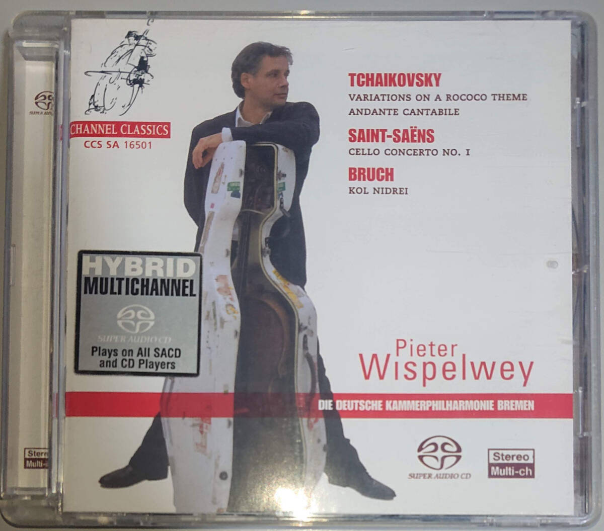 SACD サン=サーンス チェロ協奏曲第1番 ピーター・ウィスペルウェイ 輸入盤拍卖