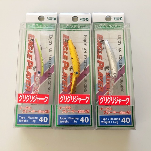 DAYSPROUT/ディスプラウト イーグルプレーヤー40 slim/GJ1.2 3個セット エリアプラグ【A110-007】拍卖