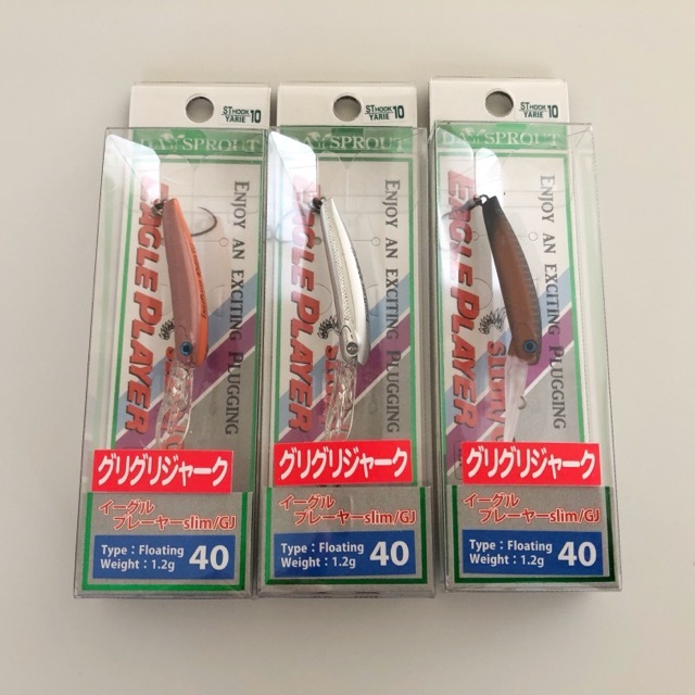 DAYSPROUT/ディスプラウト イーグルプレーヤー40 slim/GJ1.2 3個セット エリアプラグ【A109-007】拍卖