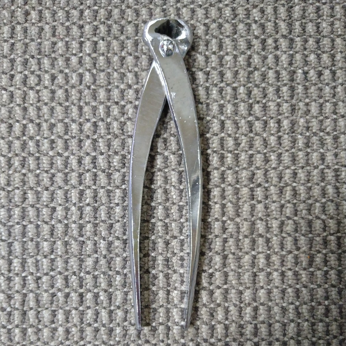 ジャンク品/長期保管品/メーカー不明/喰切/くいきり/三木/全長約210mm/刃幅約32mm拍卖