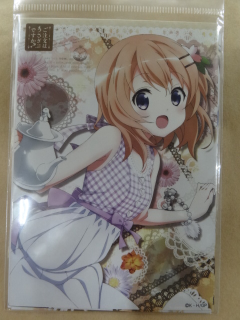 ご注文はうさぎですか? ごちうさ 生ブロマイドセット Aセット ココア チノ 千夜拍卖