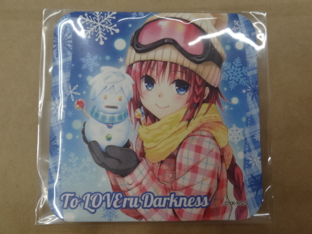 To LOVEる -とらぶる- ダークネス アートコースター 黒咲芽亜(雪だるま) ジャンプフェスタ2017グッズ拍卖