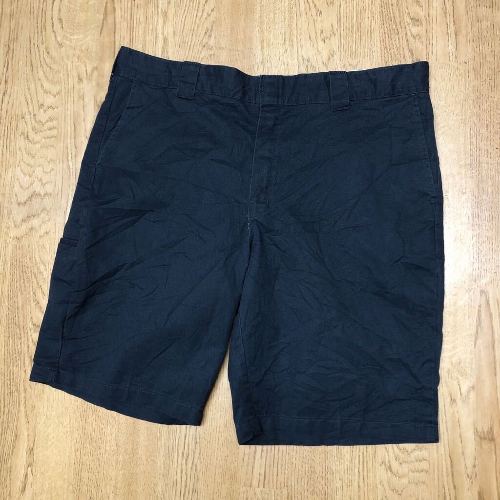 Dickies /Relaxed Fit /ディッキーズ /メンズ ハーフパンツ ショートパンツ 短パン 半ズボン ネイビー ワーク アメカジ USA古着拍卖