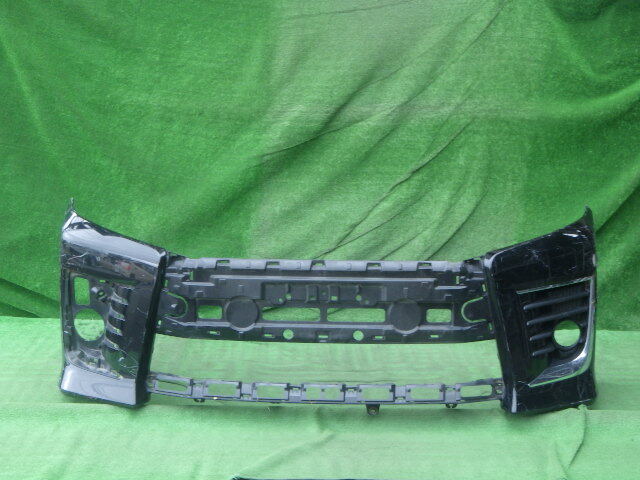 ZRR80W ZRR85W 前期 ヴォクシー ZS 純正フロントバンパー おまけ 左フォグカバー付き ボクシー 黒 52119-28J00拍卖