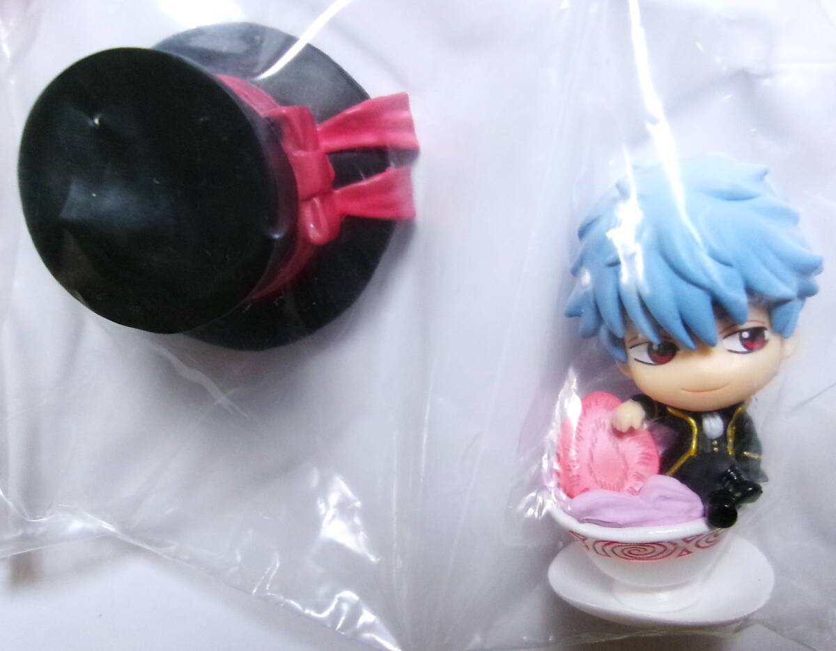 銀魂 初弾 ぷちきゃらランド 不思議の国の銀魂さん 坂田銀時 A 黒帽子 フィギュア 内袋未開封拍卖