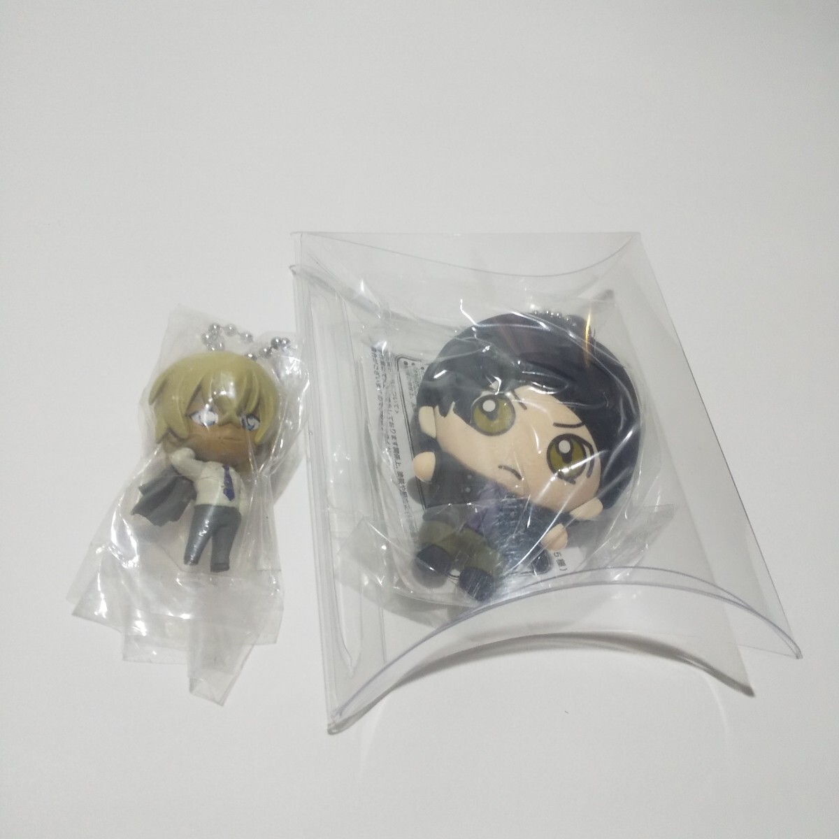 【名探偵コナン】3Dラバーマスコット・スイングキーホルダー セット【赤井秀一&安室透】ラバーキーホルダー拍卖