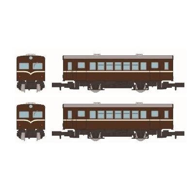 ★☆ TOMYTEC ノスタルジック鉄道コレクション 第2弾 【 ノ015 富井電鉄 キハ200形 キハ201 】 ×2両 数3 トミーテック ノス鉄 鉄コレ拍卖