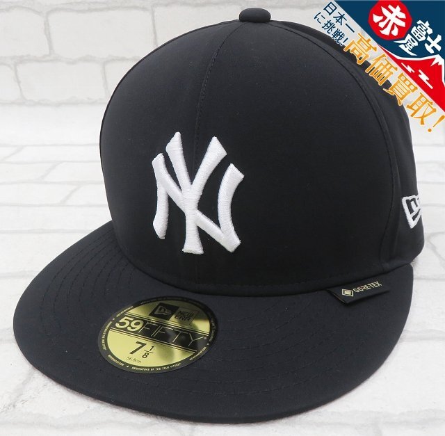 1H6946/未使用品 NEW ERA 59FIFTY ニューヨークヤンキース ゴアテックスベースボールキャップ ニューエラ拍卖