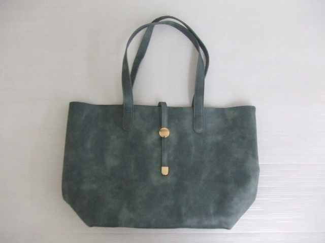 【お買得】★D.KELLY/ディーケリー★トートバッグ 青系 マチあり拍卖