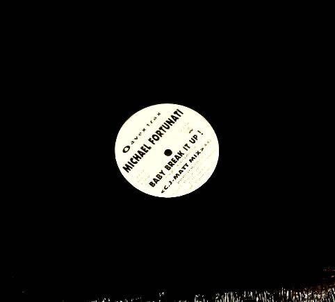 【ユーロビート 試聴】 MICHAEL FORTUNATI - BABY BREAK IT UP (T.Y.M. REMIX) avex white label シールド未開封品 マイケル拍卖
