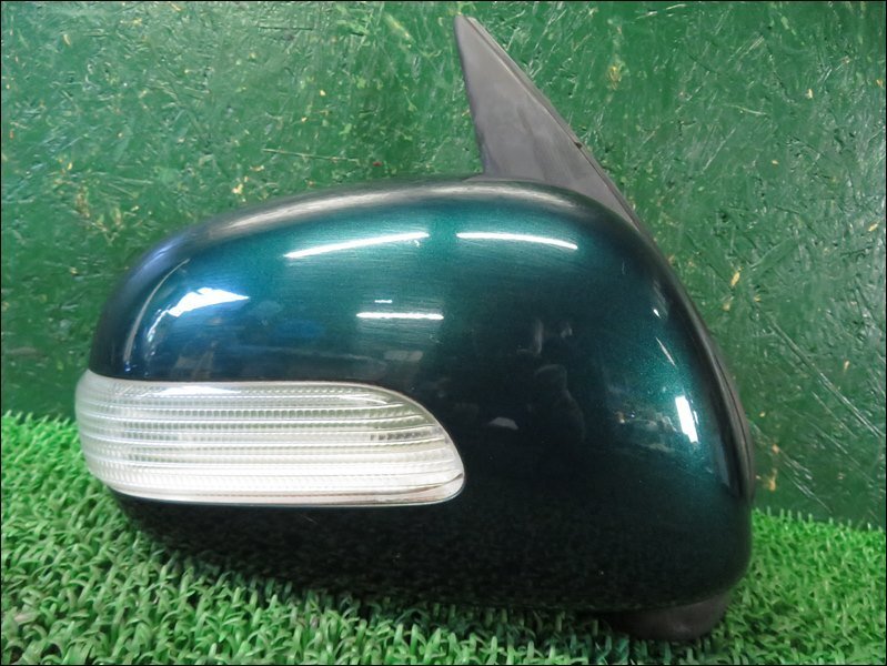 『psi』 ダイハツ L650S L660S ミラジーノ 右ドアミラー 電動格納式 G37 グリーン H17年式拍卖