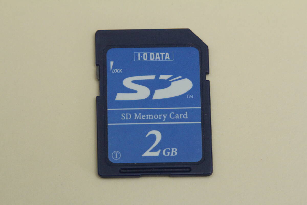 2GB SDカード I O DATA拍卖