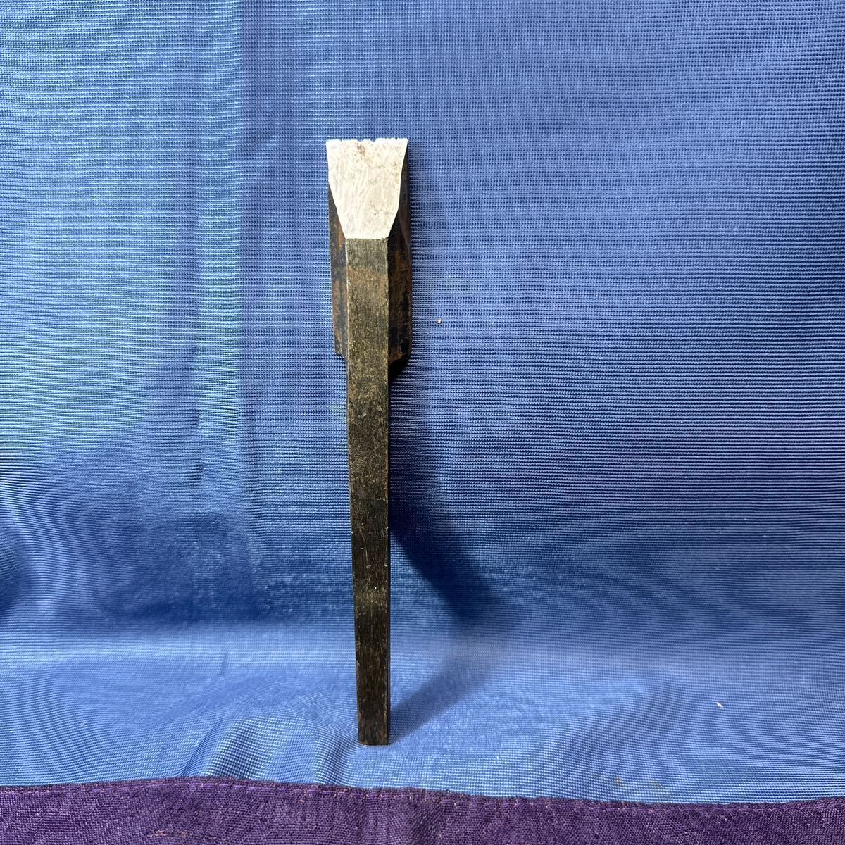 大工道具 特殊鉋 作里鉋刃19mm 銘がない現状品拍卖