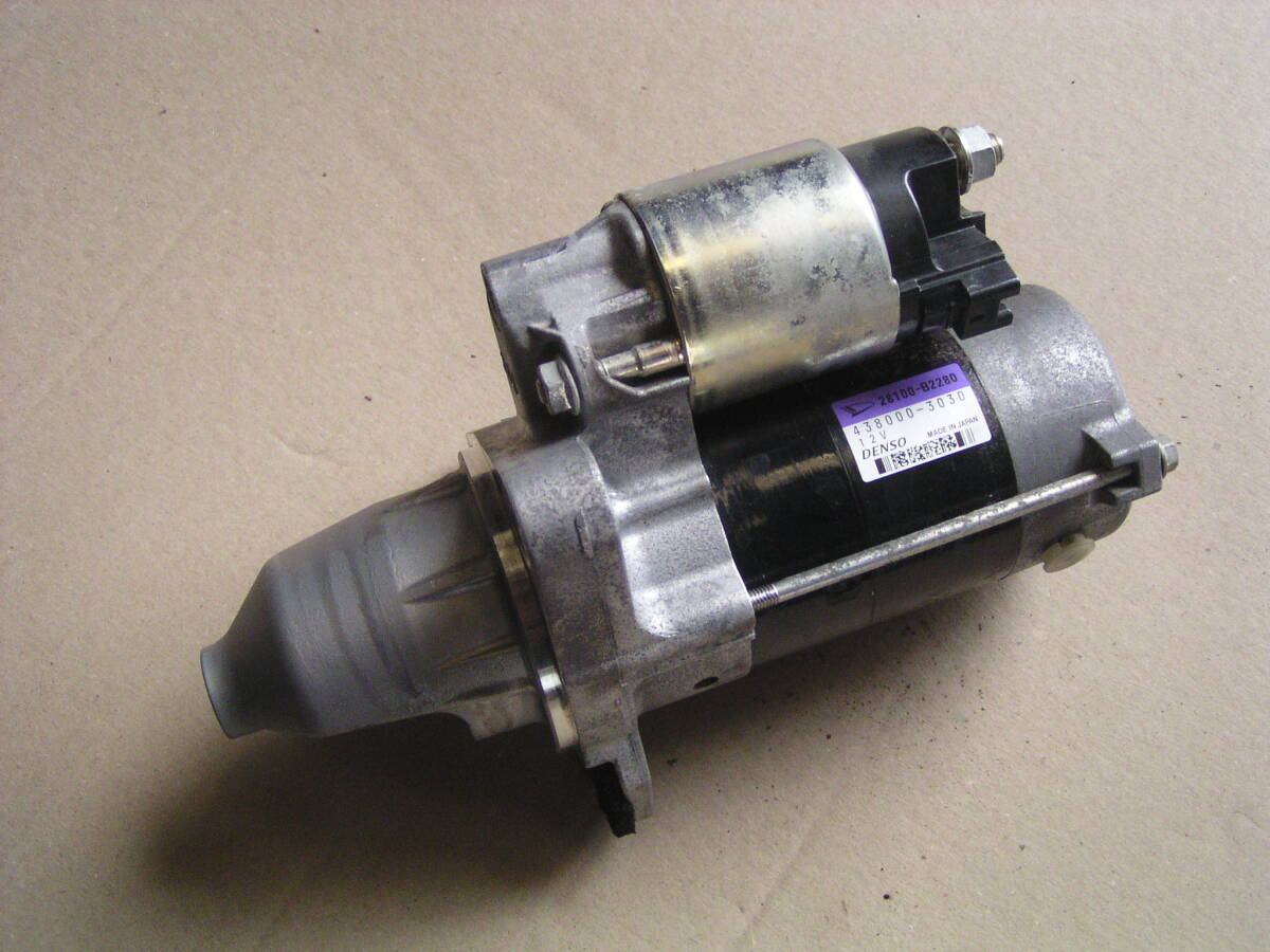 ☆ 29512km LA350A ピクシス エポック LA350S ミラ イース W24 セルモーター スターター拍卖