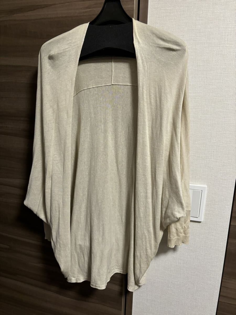 美品マックスマーラ カーディガン 羽織り ロング Mサイズ ゆったり ドルマン 大きい 即決あり拍卖