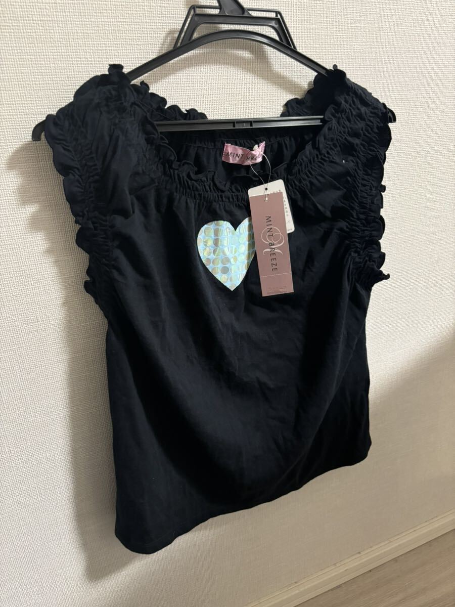 新品未使用タグ付き ミントブリーズ Lサイズ おしゃれトップス 大きい 即決あり拍卖