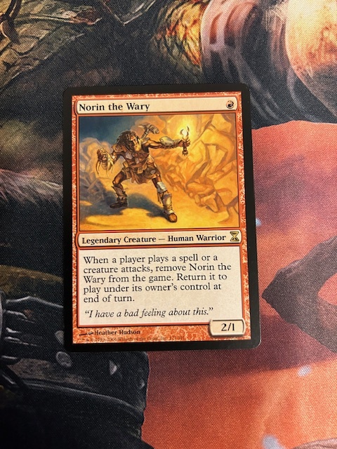 MTG 二の足踏みのノリン 英語版 3枚まで拍卖