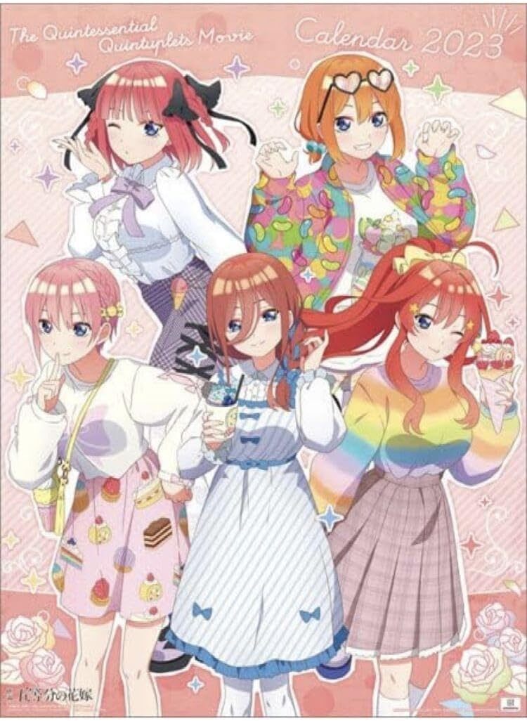 映画五等分の花嫁 2023年カレンダー J16拍卖