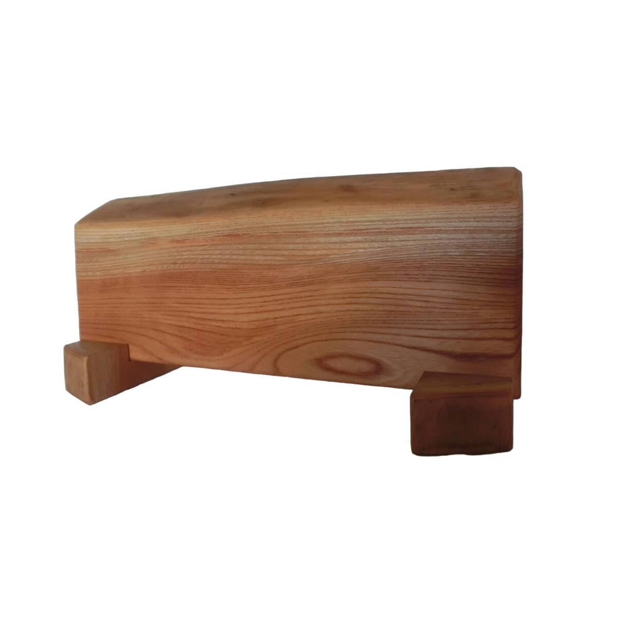 衝立 一枚板 欅 和風 天然木 花台 木製 衝立にも 花台にも ⑥ 衝立 幅36cm 奥行13cm 高さ17cm 花台 幅36cm 奥行14cm 高さ9cm拍卖