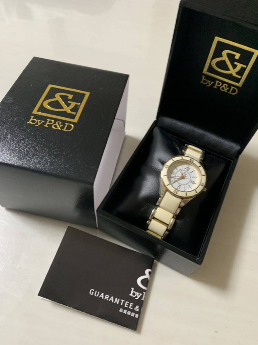 byP&D アンドバイ ピンキーアンドダイアン 本物 人気レディース腕時計 付属品有 稼働品拍卖