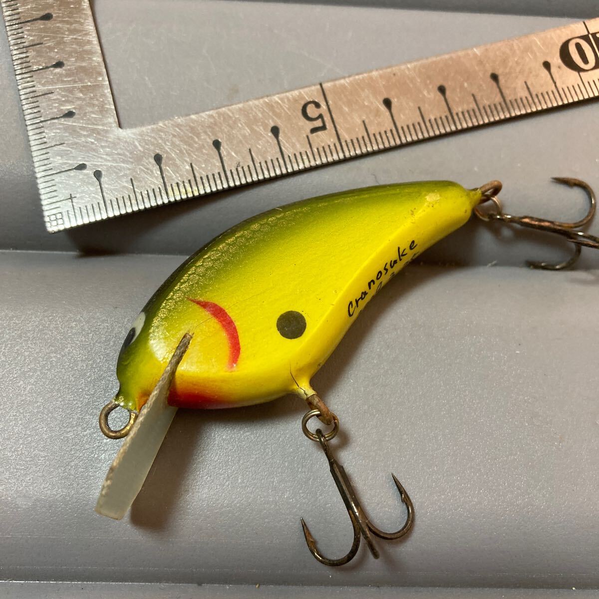 ハンドメイド クランクベイト cranosuke フラットサイドクランクベイト 2009年製 クラノスケ拍卖