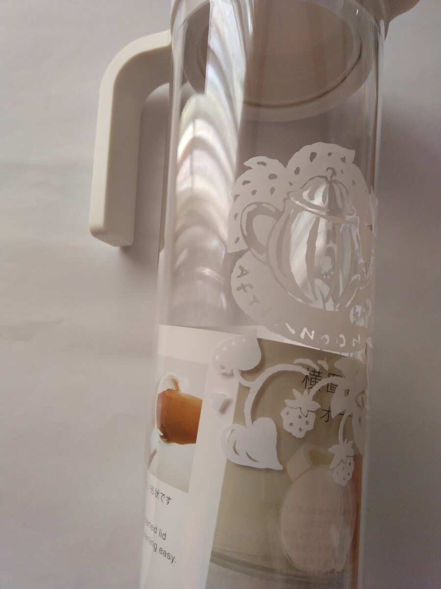 新品 アフタヌーンティールーム ピッチャー ポット お茶入れ 1.2リットル拍卖