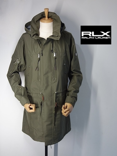 TK 新品同様 ラルフローレン RLX ウォーターリペラント マーシュ ジャケット モッズコート S拍卖
