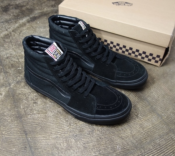TK 新品 希少 00s 『10年以上前モデル』 VANS バンズ sk8-Hi V38-47RB 黒 ブラック スニーカー US10 CM28拍卖