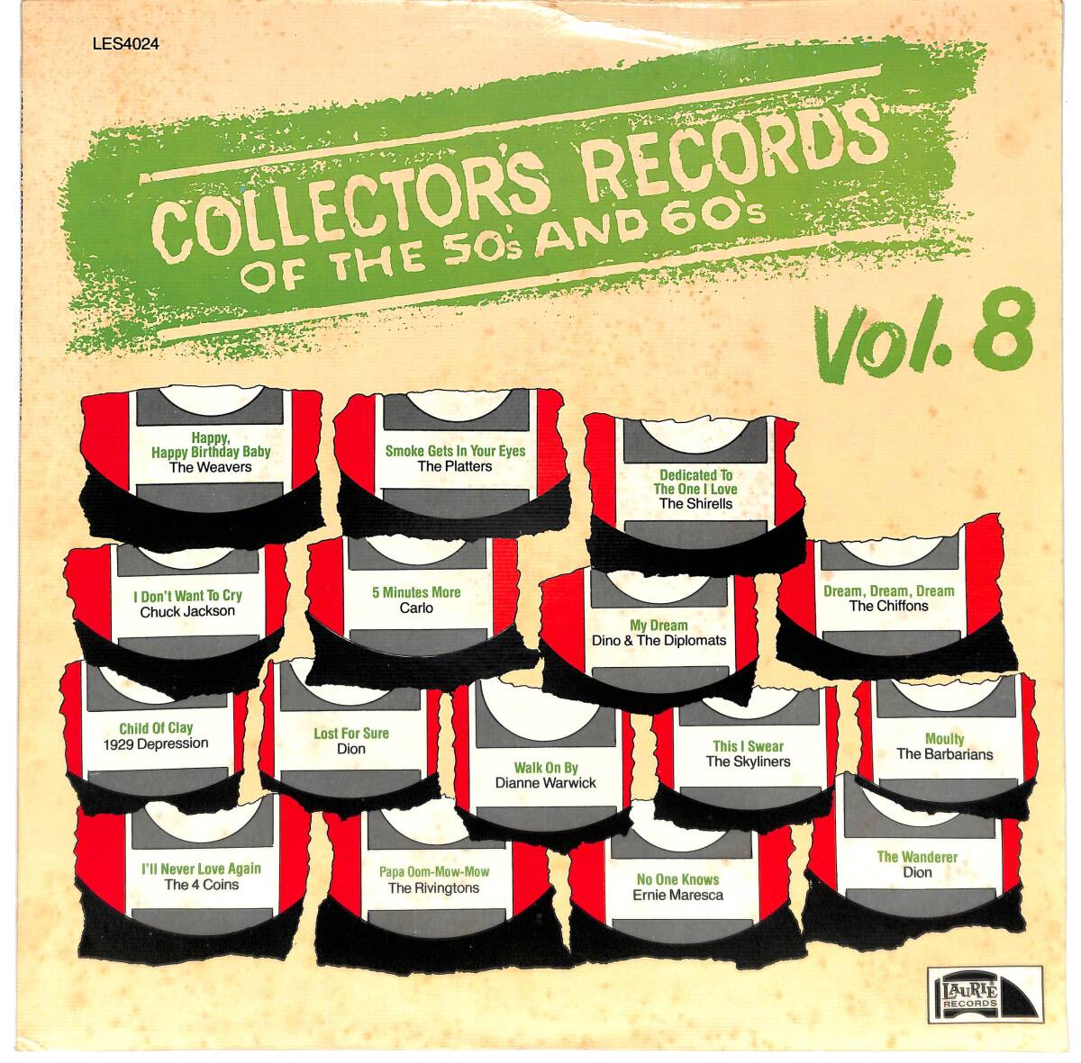 e5295/LP/V.A./Collector's Records Of The 50's And 60's Vol. 8拍卖