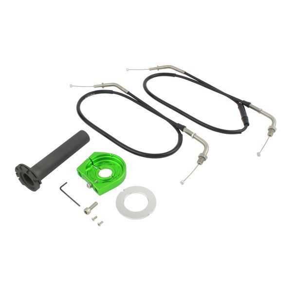 Z900RS(2018-2021) 用 スリームスリムラインハイスロットルKIT ライムグリーン|ポッシュフェイス/POSH拍卖