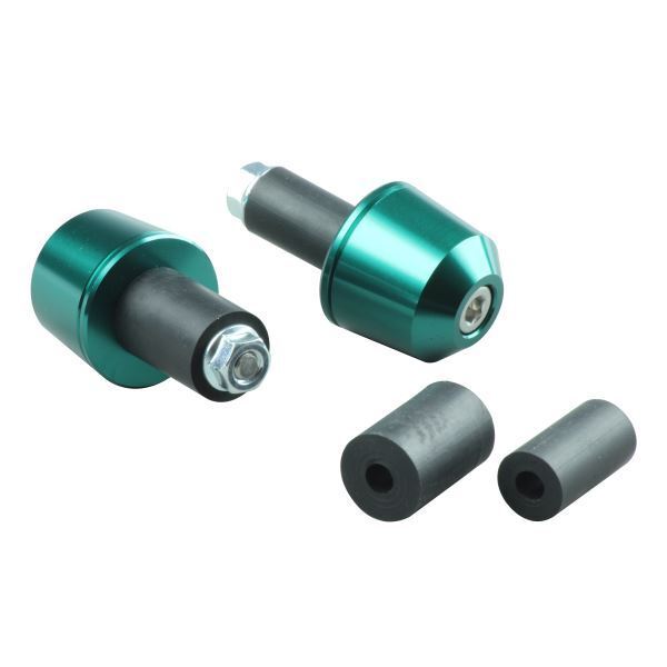 バーグマン400(2018) 用 ソリッドバーエンドキャップ(外径29.5mm) ダークグリーン|ポッシュフェイス/POSH拍卖
