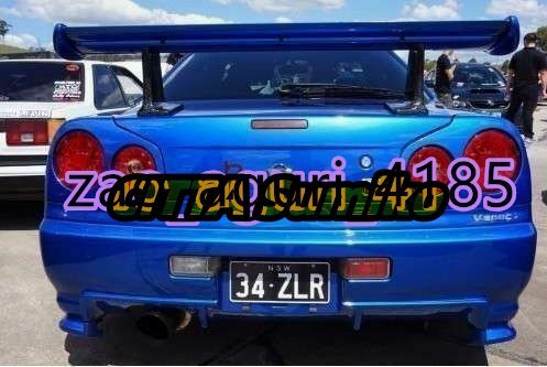 スカイライン GTR R34 BNR34 リアスポイラー用レッグ カーボン 高め拍卖